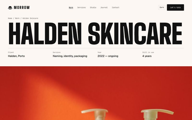 Case study page preview