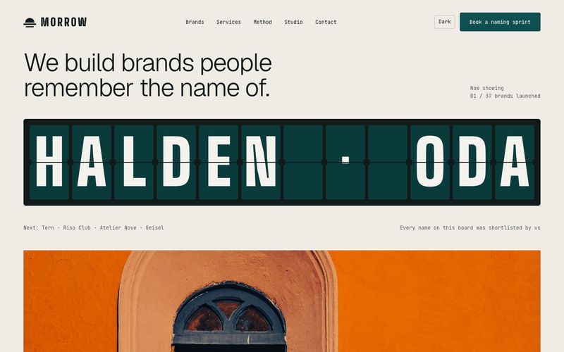 Brand page preview