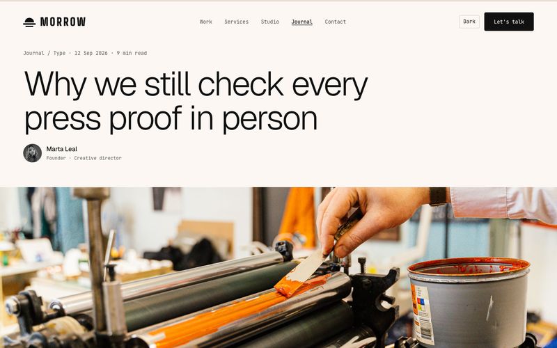 Article page preview