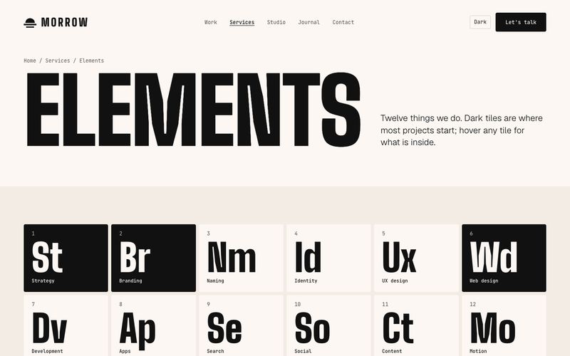 Elements page preview