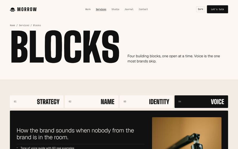 Tabs page preview